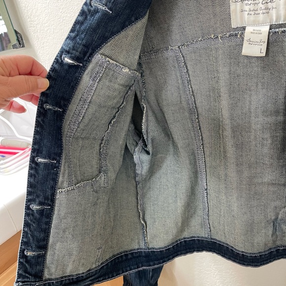 American Rag Jeans Jacket L - Picture 5 of 6